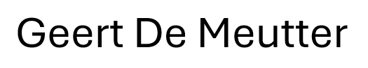 geertdemeutter